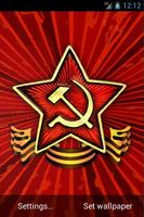 3D Советская Звезда Живые Обои Affiche