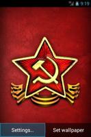 3D Советская Звезда Живые Обои capture d'écran 1