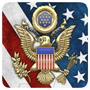 3D USA Coat of Arms & Flag LWP APK