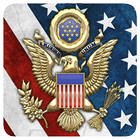 3D USA Coat of Arms & Flag LWP ikona