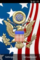 3D USA Coat of Arms & Flag LWP скриншот 2