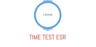 Time Test ESR Poster