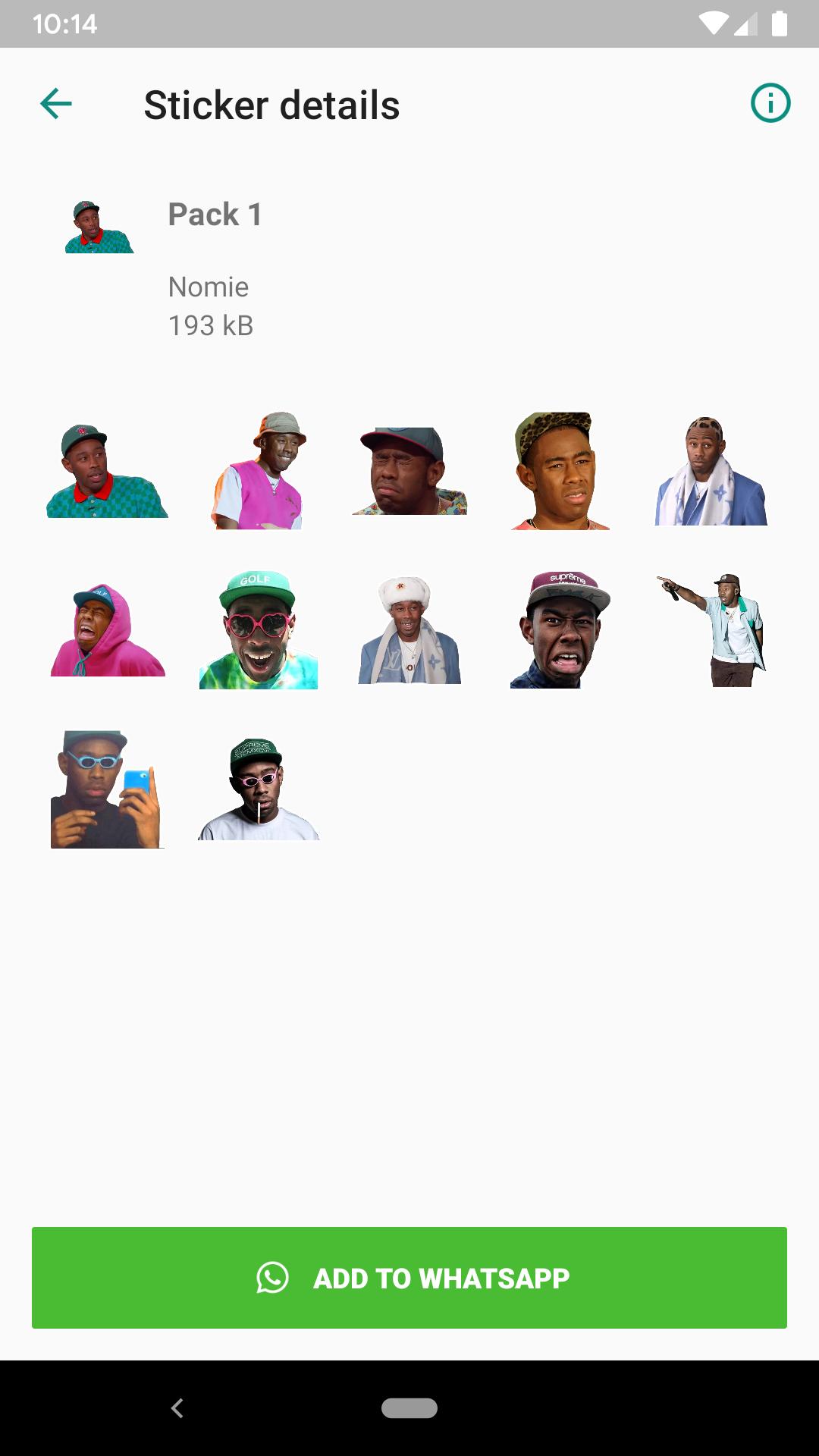 Tyler The Creator Sticker Pack For Android Apk Download