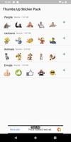Thumbs Up Sticker Pack Affiche