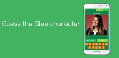Guess the Glee character постер
