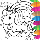 Glitter Unicorn Coloring Pages APK