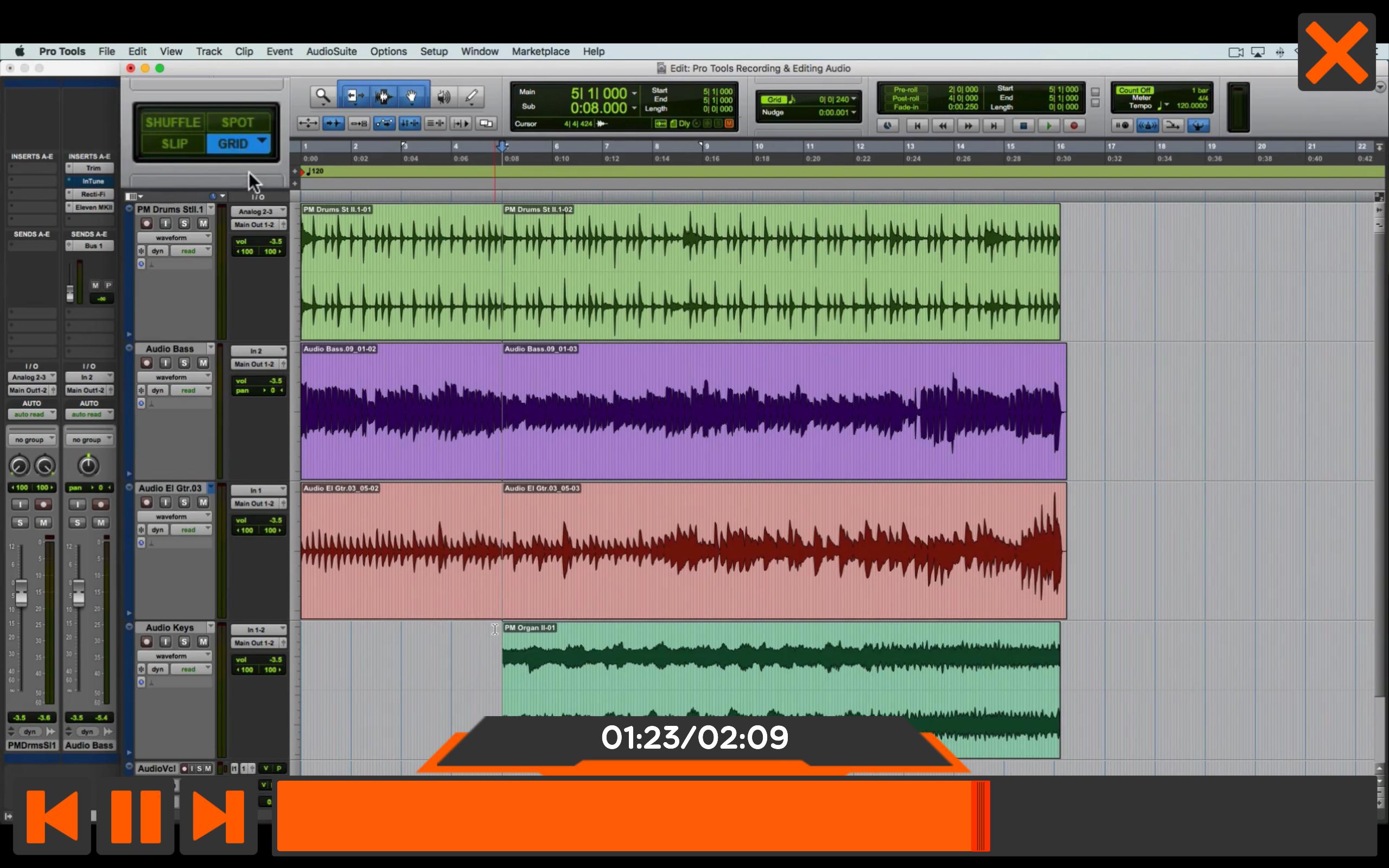 Компьютер для обработки звука. Обработка аудио Pro Tools. Pro Tools screenshot. Pro Tools 10 Power!. Монтаж аудио материалов.