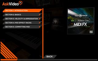 MIDI FX Course For Ableton Live By macProVideo captura de pantalla 1