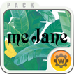 ”meJane-Banana Leaf  ウィジェットセット