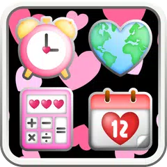 Pinky Heart アイコンきせかえ アプリダウンロード