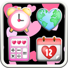 Pinky Heart ไอคอน
