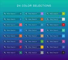 Simple 24Color Search Widget Screenshot 1