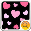 Pinky Heart Search Widget