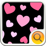 Icona Pinky Heart Search Widget