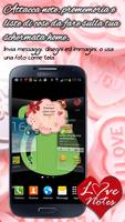 Poster Note d'amore Messenger criptato e sicuro