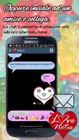 1 Schermata Note d'amore Messenger criptato e sicuro
