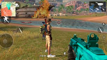 Squad Sniper Free Fire 3D Battlegrounds War 2021 Screenshot 1