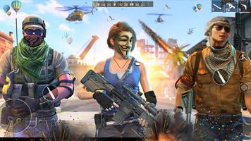 Squad Sniper Free Fire 3D Battlegrounds War 2021 Screenshot 3