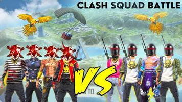 Clash Squad Free-Fire Battleground Survival 3D ポスター