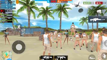 Clash Squad Free-Fire Battleground Survival 3D स्क्रीनशॉट 1