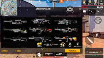 Clash Squad Free-Fire Battleground Survival 3D تصوير الشاشة 2