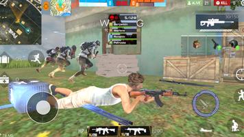 Clash Squad Free-Fire Battleground Survival 3D स्क्रीनशॉट 3