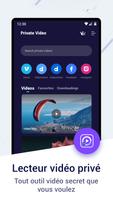 Vidéo privée-visionnez la vidéo, enregistrez l'URL Affiche