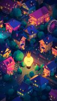 Idle Light City: Clicker Games স্ক্রিনশট 1
