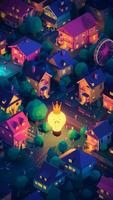 Idle Light City: Clicker Games capture d'écran 1