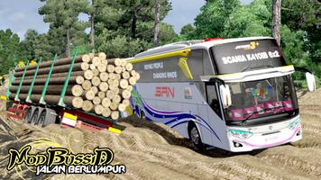 Mod Jalan Rusak Bussid Lumpur पोस्टर