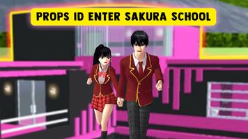 Props Id Enter Sakura School poster