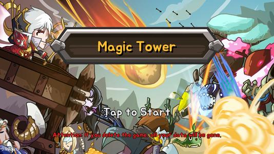 Magic Tower : Tap Defense स्क्रीनशॉट 1