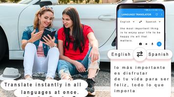 All Language Translator-Text Voice Translator captura de pantalla 2