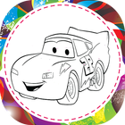 Coloring Cars McQueen biểu tượng