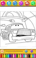 Coloring Cars McQueen скриншот 2