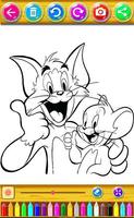 Coloring Cat and Mouse screenshot 2