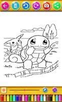 Coloring Pika Pika স্ক্রিনশট 1