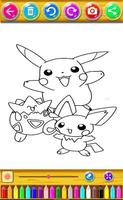 Coloring Pika Pika ảnh chụp màn hình 2