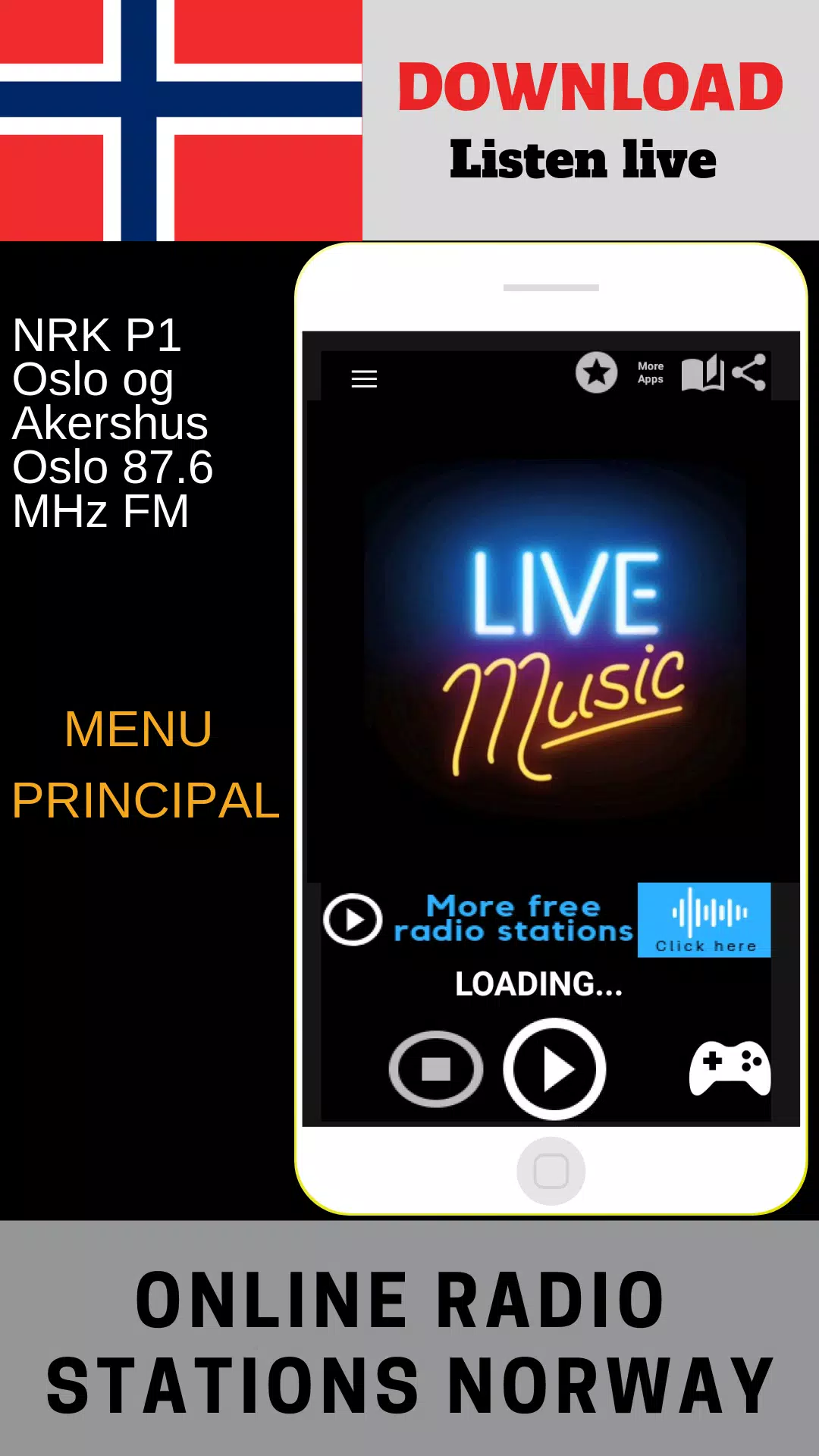 NRK Radio P1 87.6 FM Free Online APK for Android Download