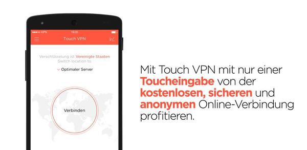 Wie kann man TouchVPN - VPN Proxy & Privacy kostenlos herunterladen image