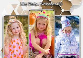 Like Nastya Wallpaper HD Affiche