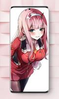 Zero Two Anime Wallpaper capture d'écran 2