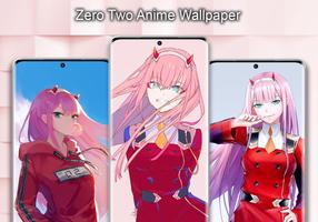 Zero Two Anime Wallpaper โปสเตอร์