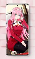 Zero Two Anime Wallpaper capture d'écran 3