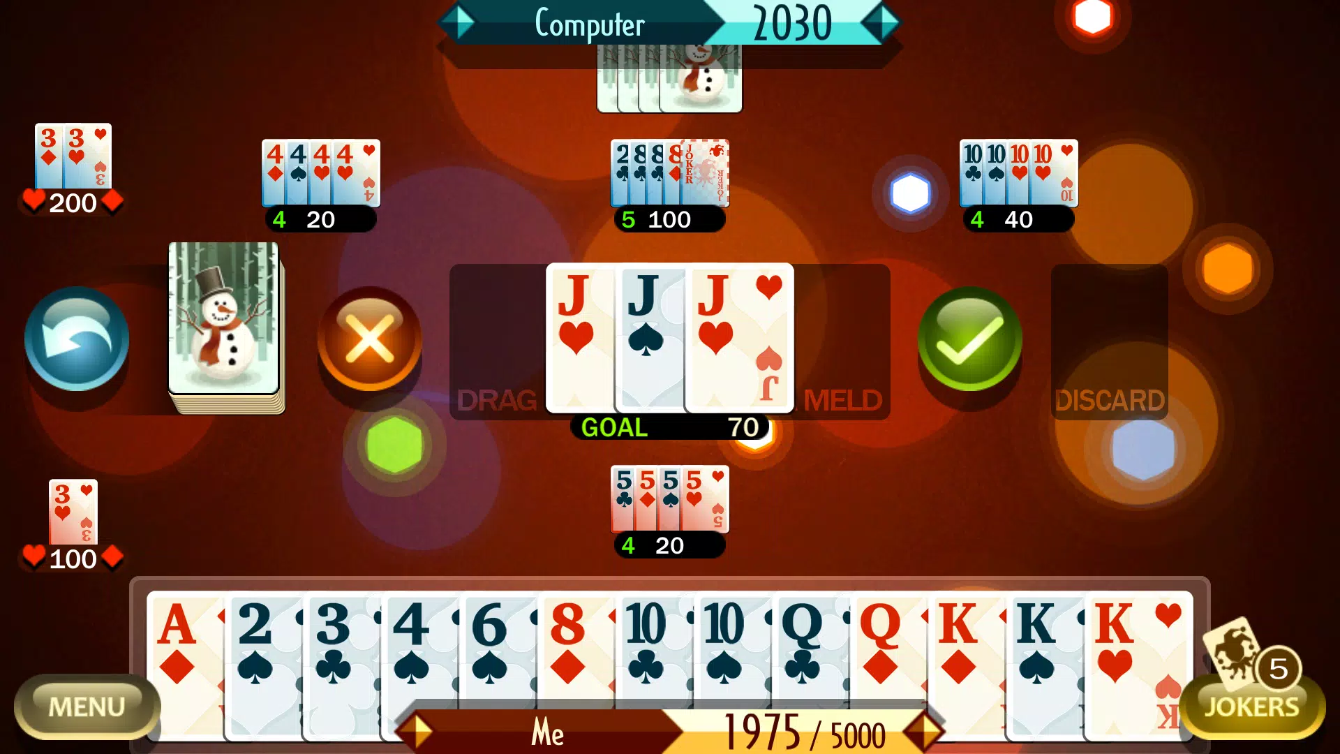 Canasta HD, Online Card Games