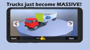 Real Truck Parking Rivals: 3D Graphics capture d'écran 2
