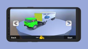 Real Truck Parking Rivals: 3D Graphics capture d'écran 3