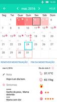 Calendário período da ovulação imagem de tela 1