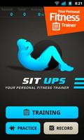 Abs Sit Ups Workout Poster