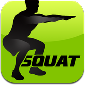 웅크리고 앉기 - Squats Workout 아이콘